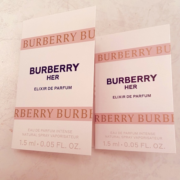 SOLD- Burberry Her Elixir De Parfum Intense Samples - Picture 2 of 3